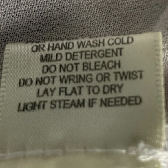 Lovestitch Floral Relaxed Ruched Short Sleeve Button Blouse Sz M #107A - Picture 9 of 9